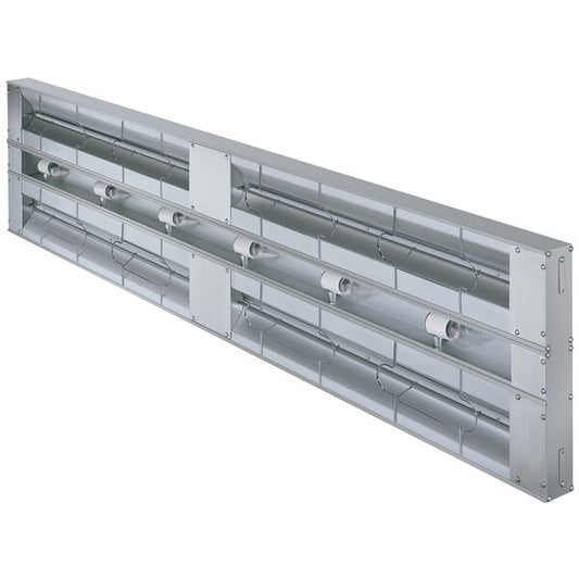 New Hatco GRAL-108D Glo-Ray 108" Dual Infrared Lighted Food Warmer 120/208V