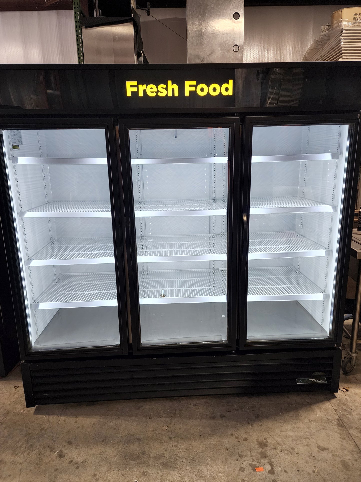 2014 True GDM-72 - 3 Door Reach-In Merchandising Refrigerator