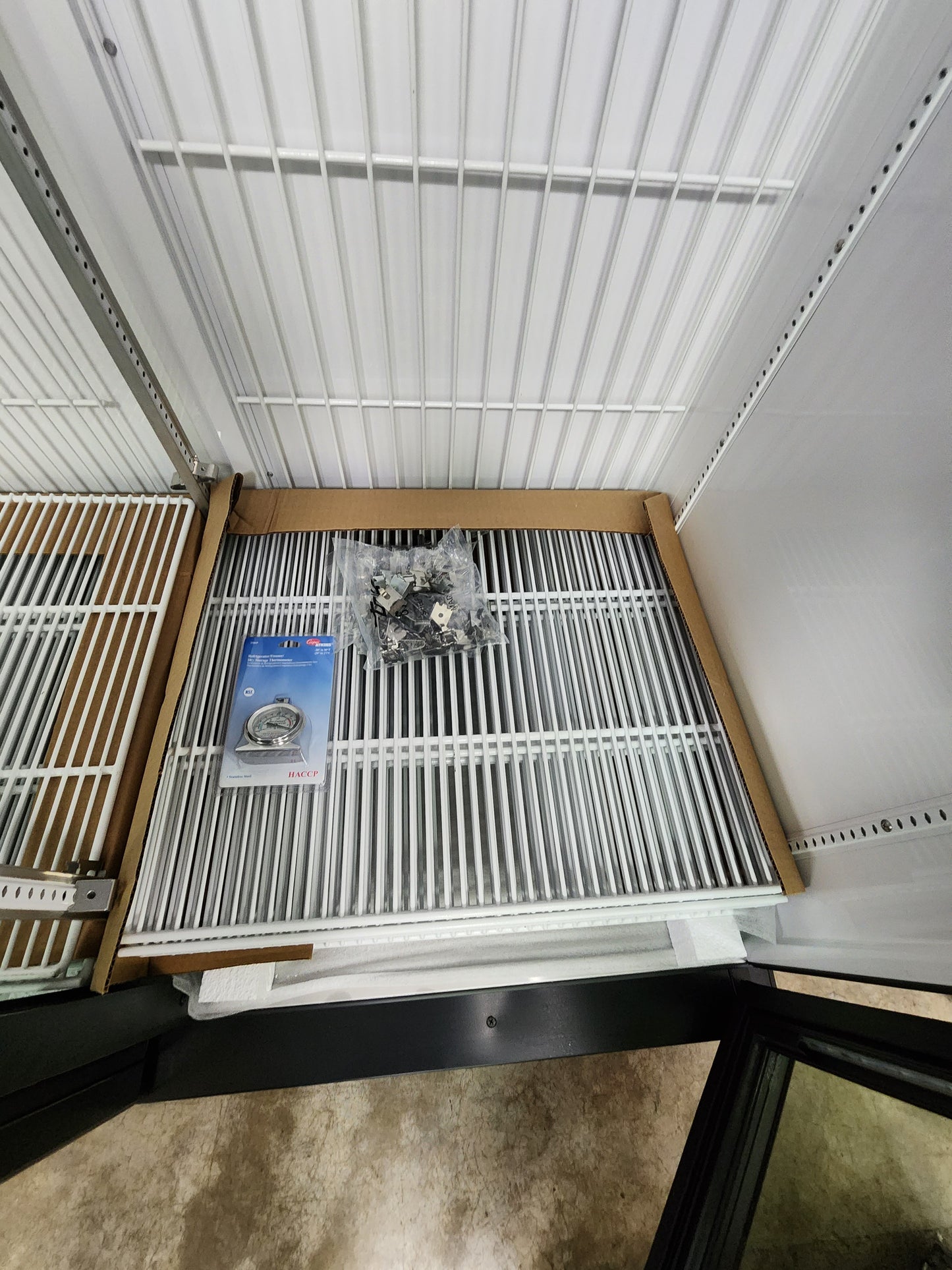 True GDM-49F 2022 Glass 2-Door Reach-In Merchandising Freezer - 10380717