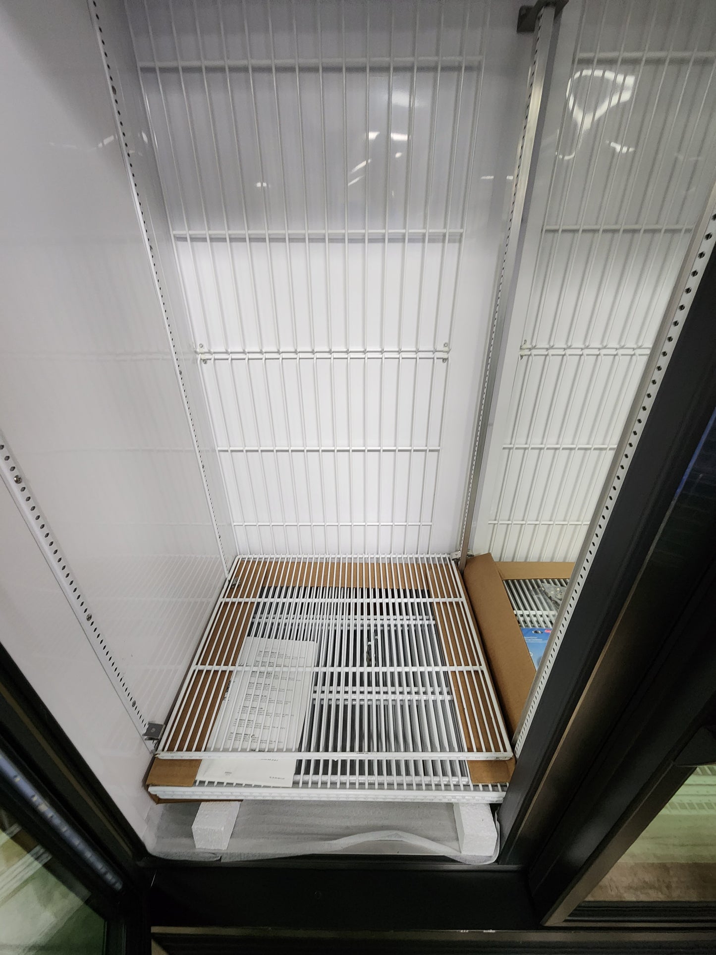 True GDM-49F 2022 Glass 2-Door Reach-In Merchandising Freezer - 10380717