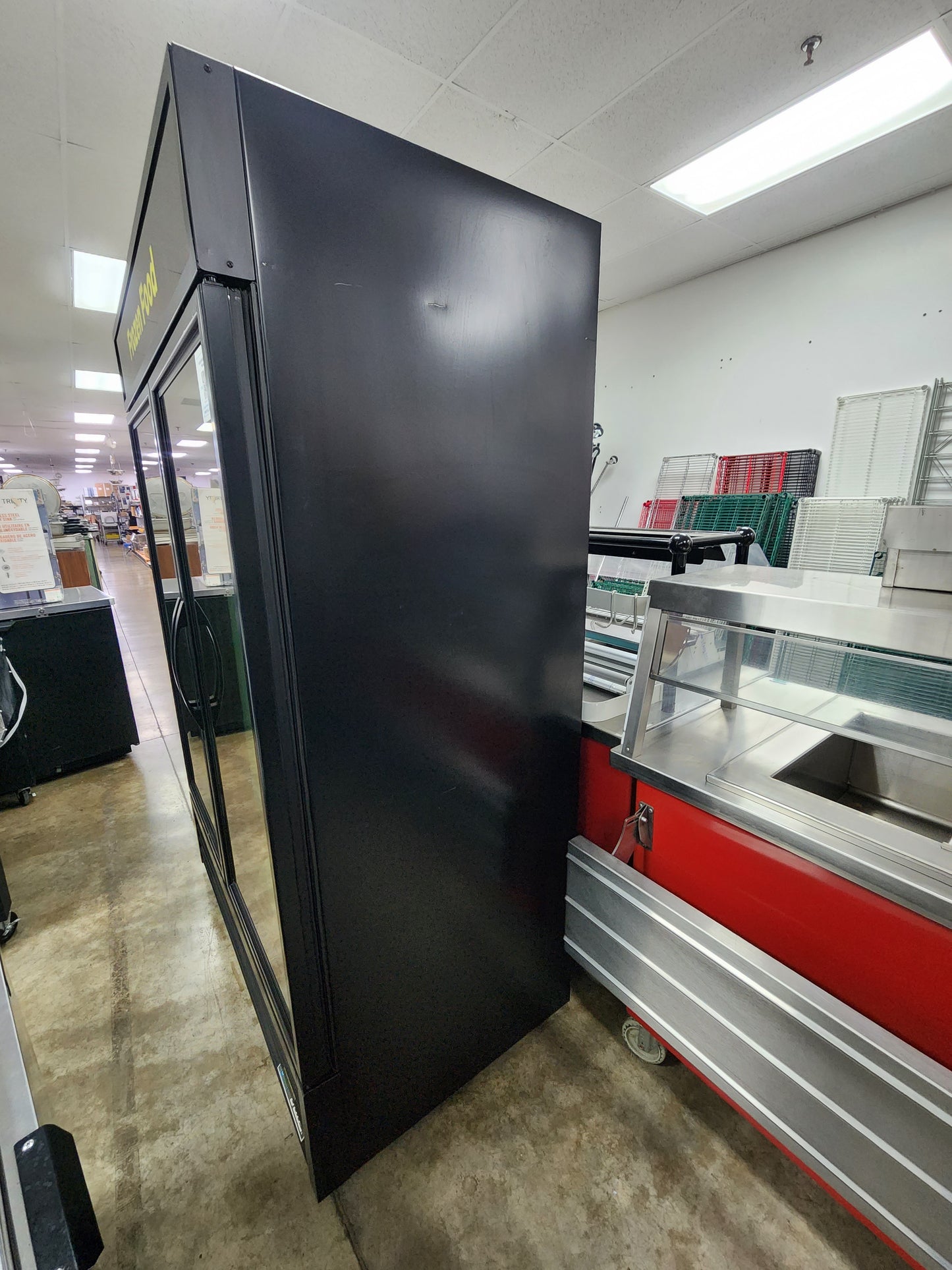True GDM-49F 2022 Glass 2-Door Reach-In Merchandising Freezer - 10380717
