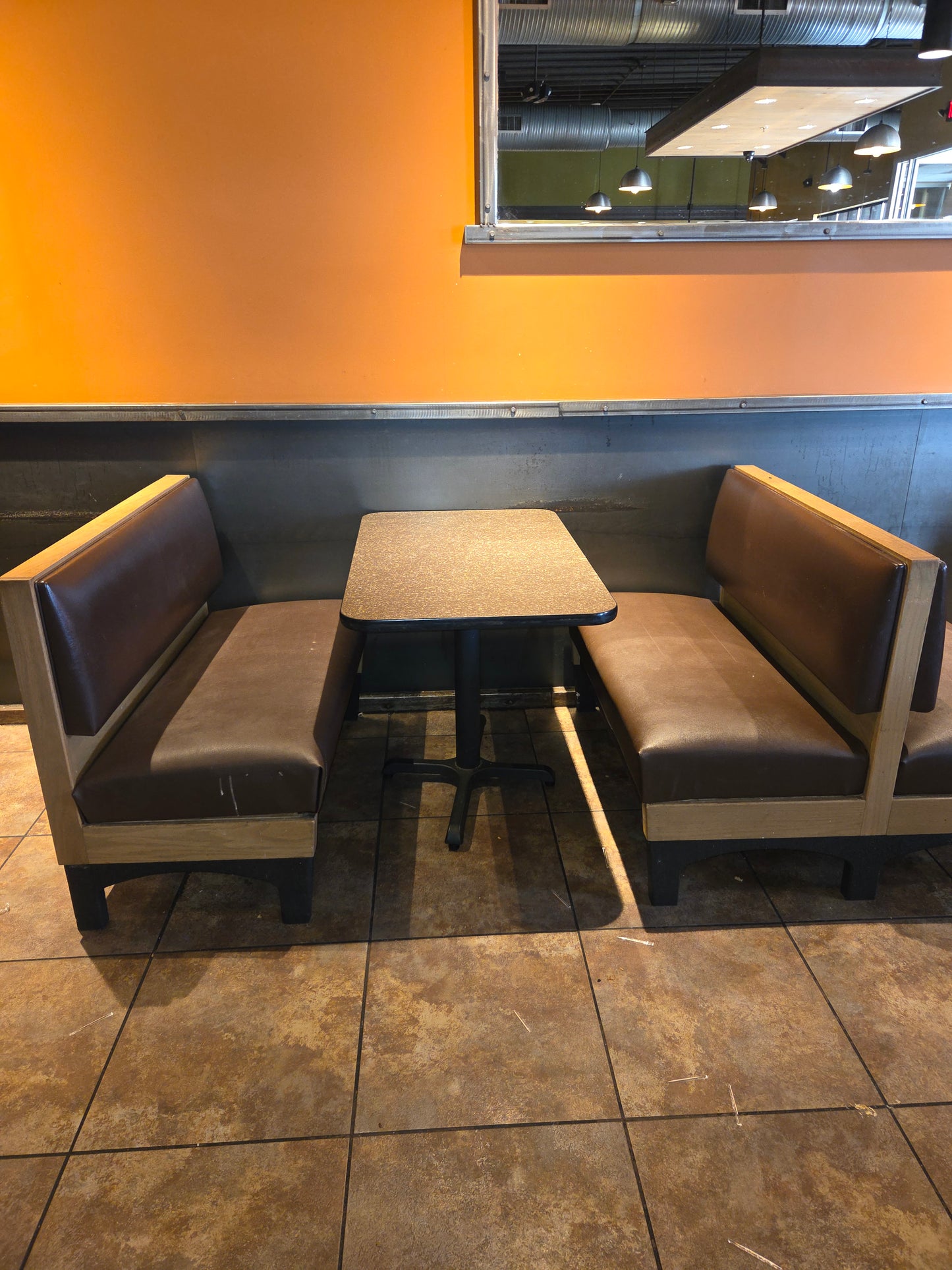 Used Complete Restaurant Seating for 125 Tables Chairs Booths - JD