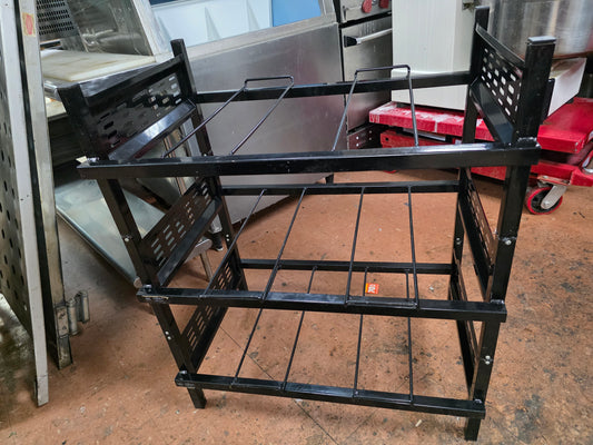 Used Capital Black 3 Tier Can Rack - COZ