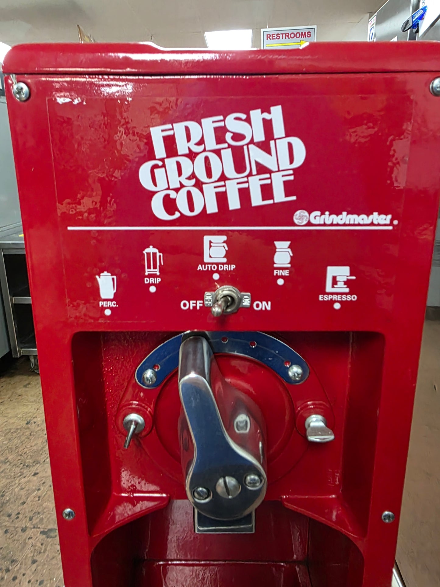 Used Grindmaster 495 Adjustable Commercial Coffee Grinder 115V - RLC