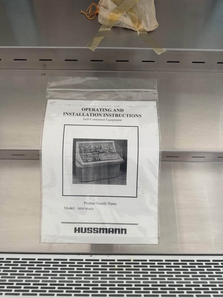 New Hussmann SHM-3 Open Air Display Cooler Merchandiser 120V