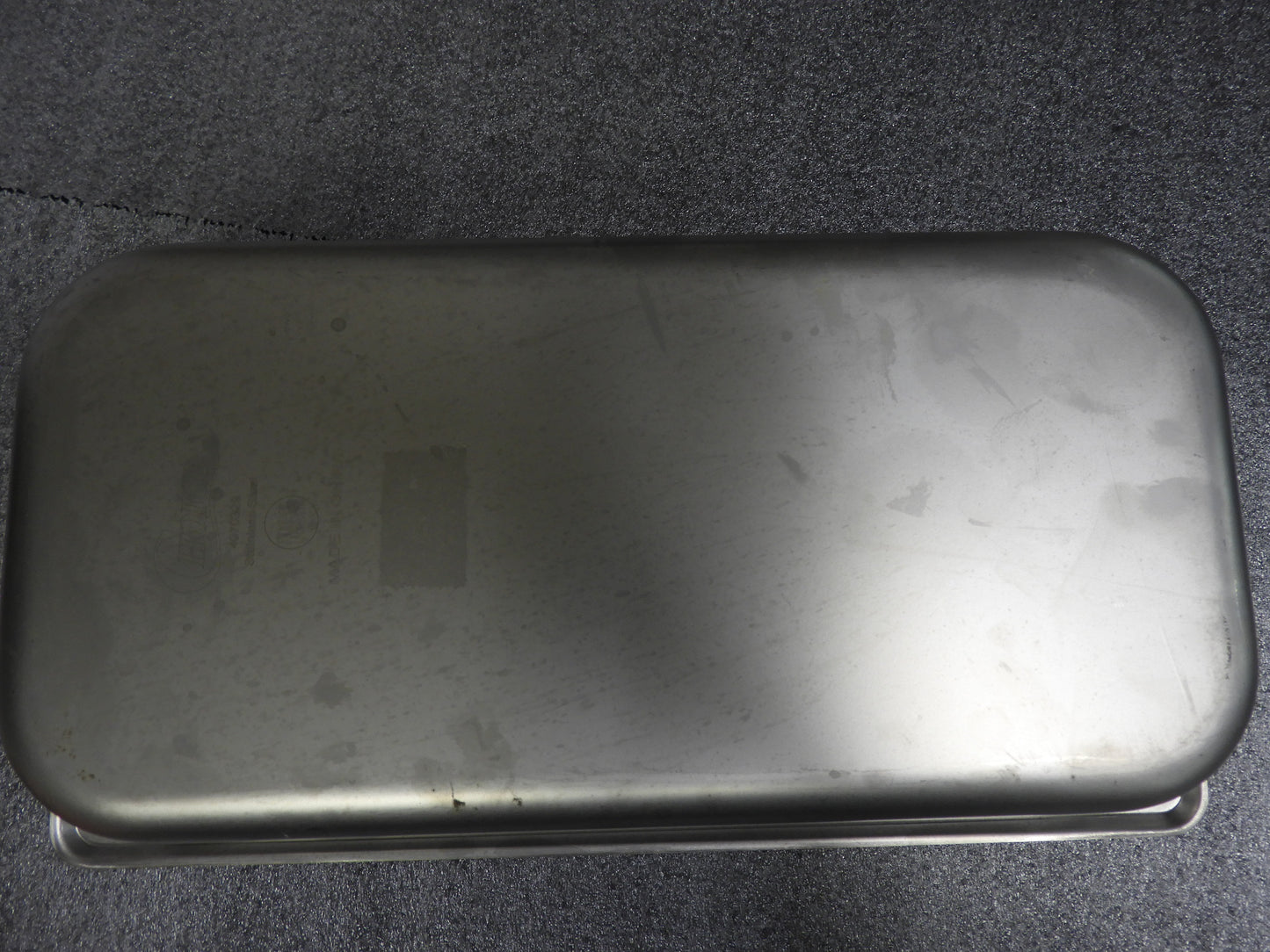 Used Choice 1/3 size stainless steel steam table pan 12-3/4x7x 2-1/2 C IP