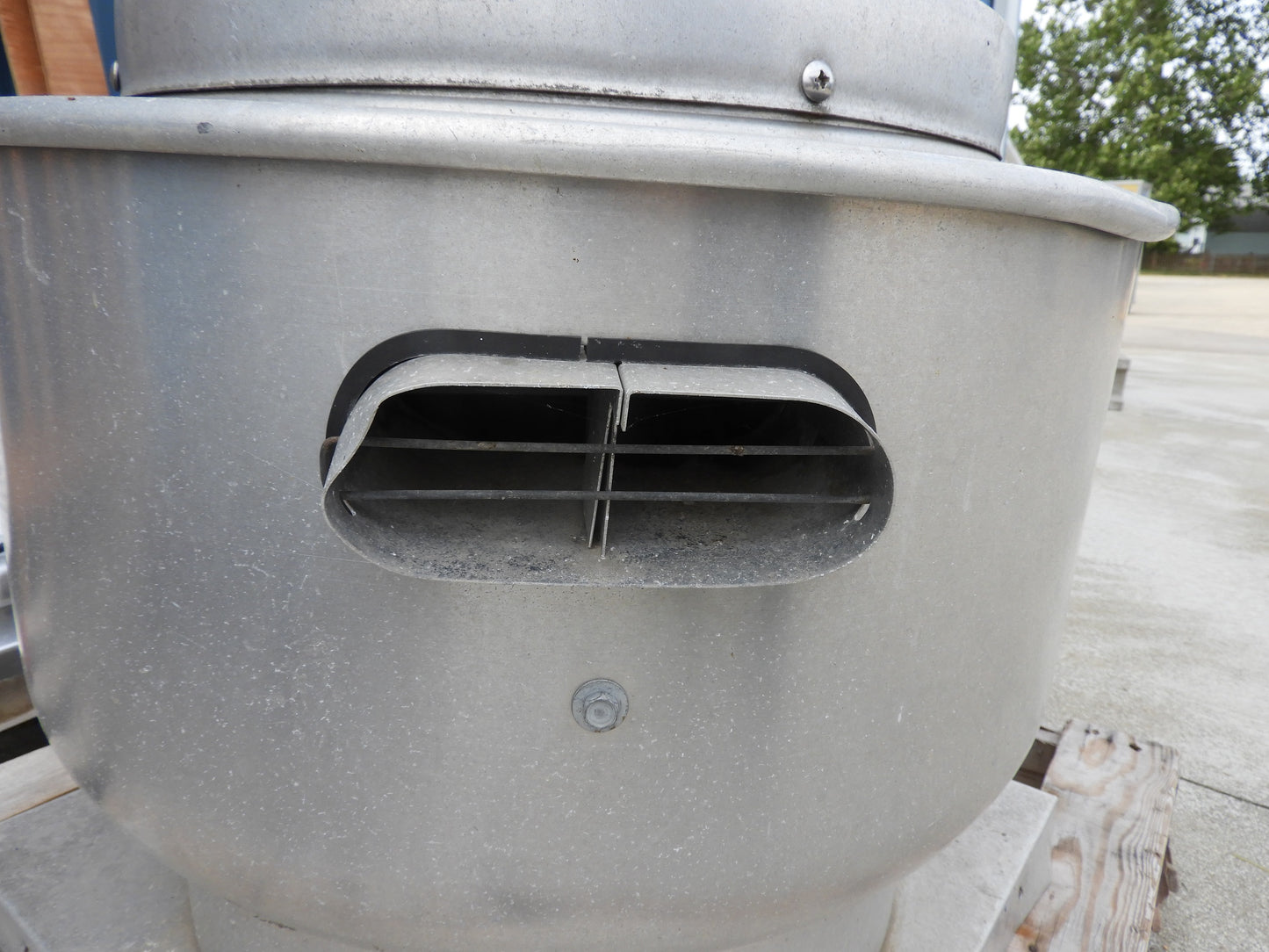 Used Upblast Food Truck Restaurant Aluminum Ventilator 115V, 0.25hp