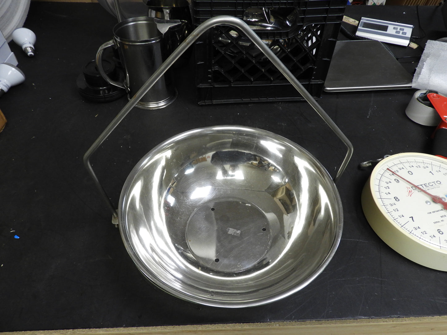 Used Cardinal Detecto MCS-20F 20lb Dual Faced Hanging Scale