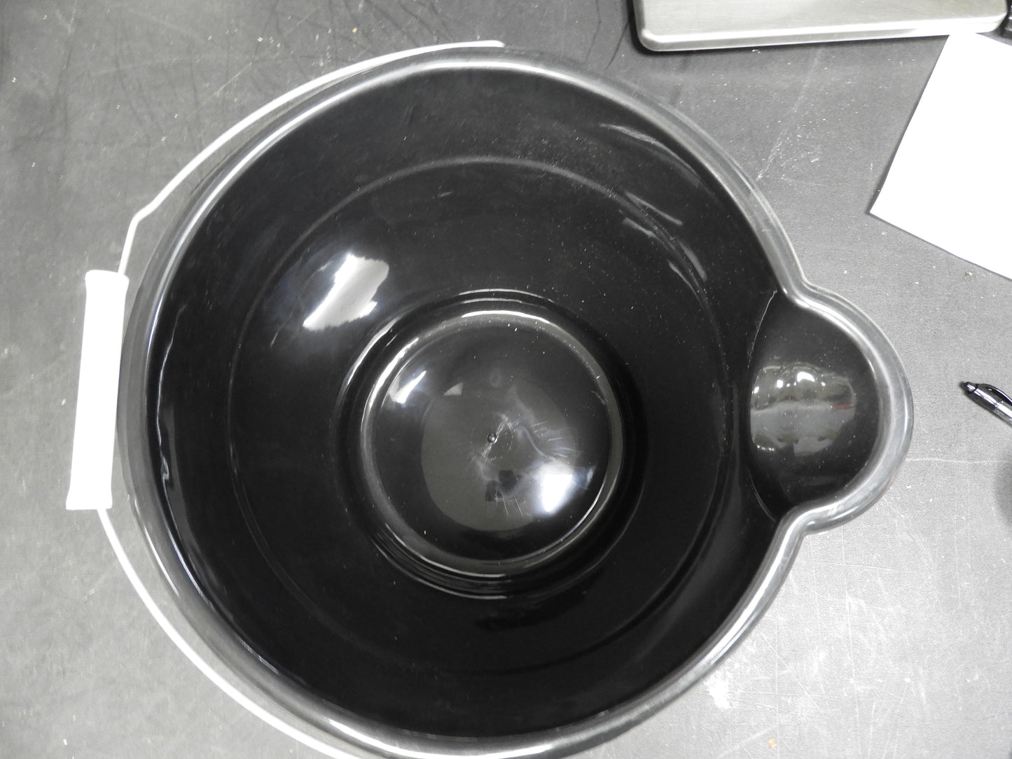 Used Black Plastic Utility Buckets with Handles, 9-qt. C IP
