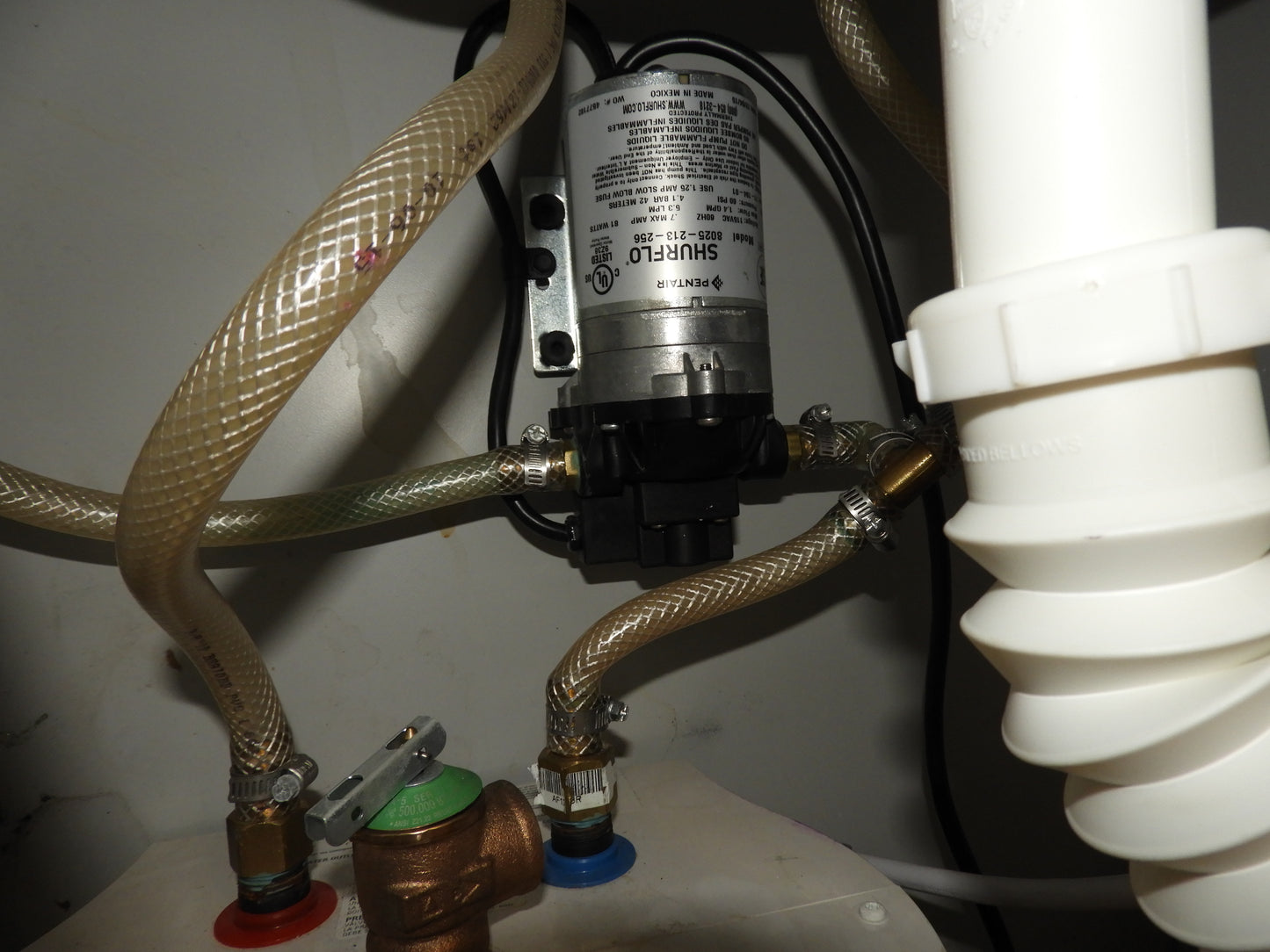 Used Self Contained Portable Sink with Pump, Water Heater and Collection Container