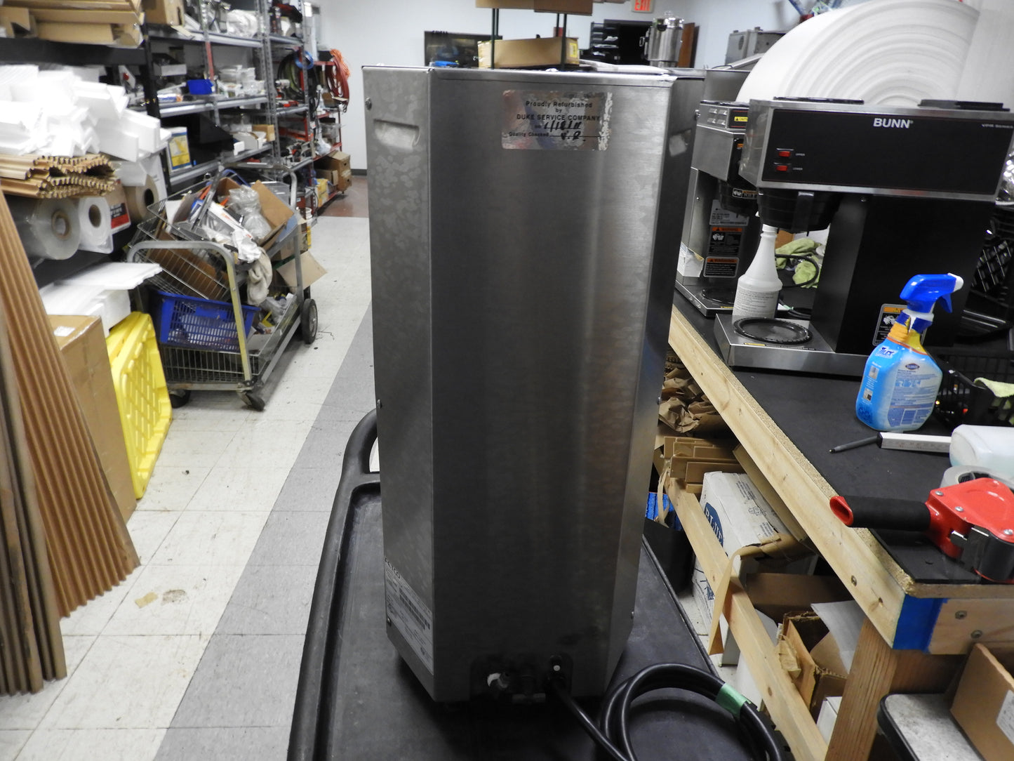 Used Fetco CBS-31Aap Commercial Retail Coffee Brewer Machine with Hot Water Tap 120V