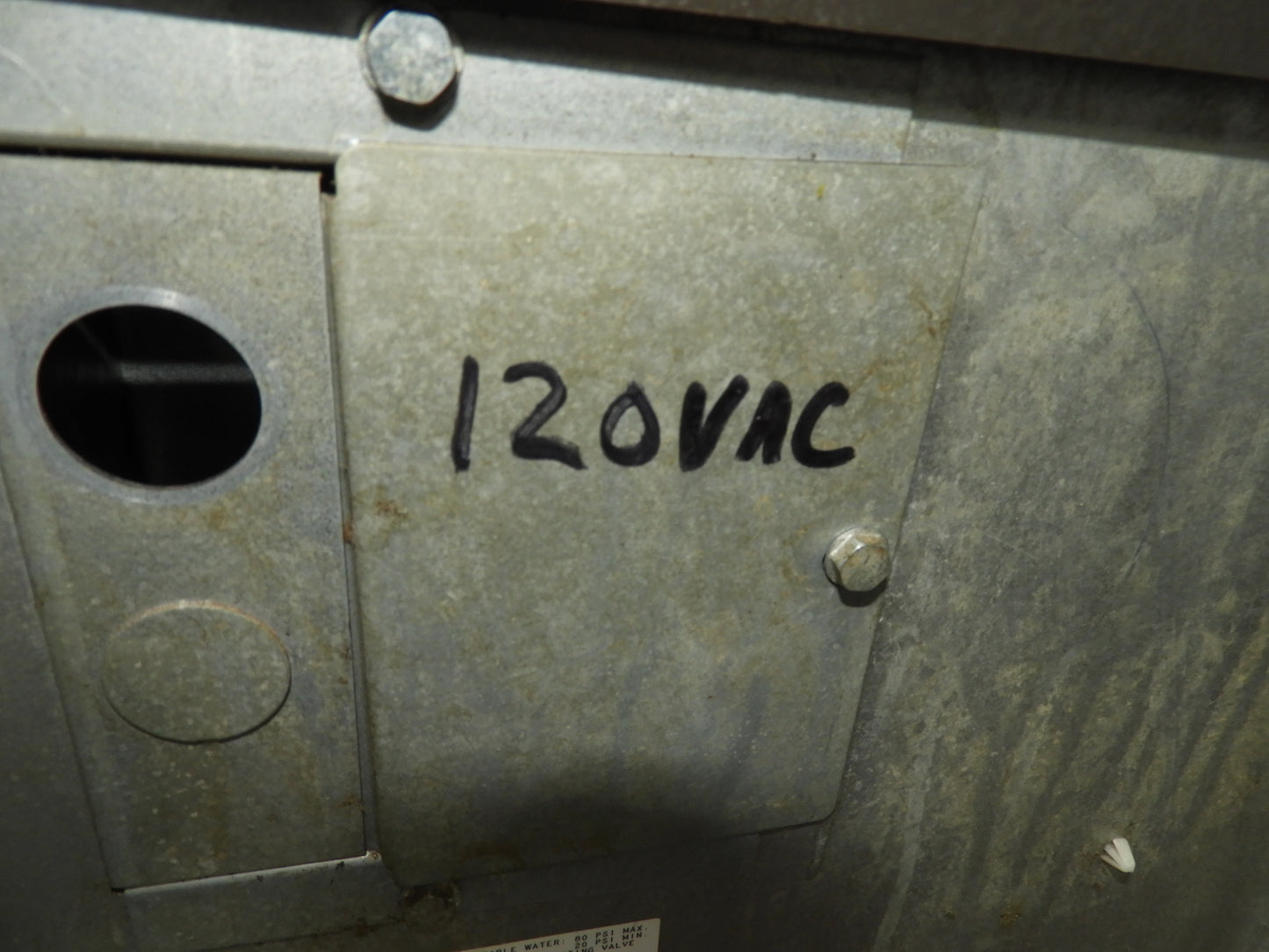 Used Manitowoc SDO452A Ice Machine Head Unit with UV Water Purifier