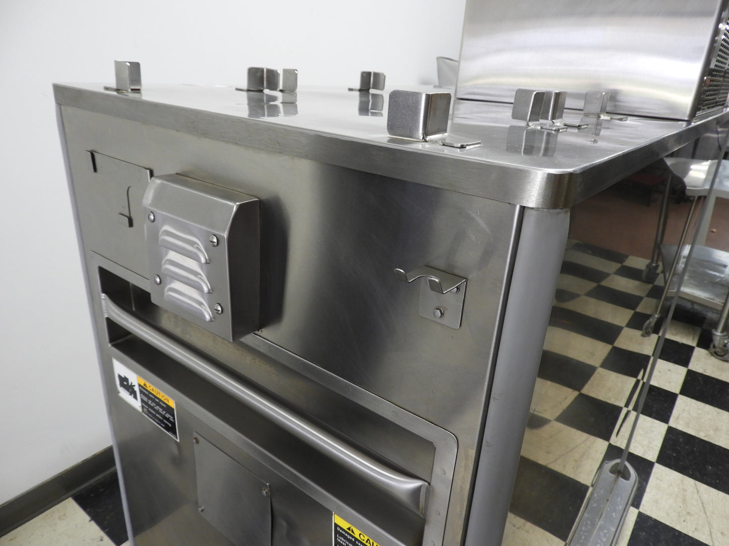 Used USECO Unitray 820 Heated and Cooled Food Holding Cabinet with Caster Wheels