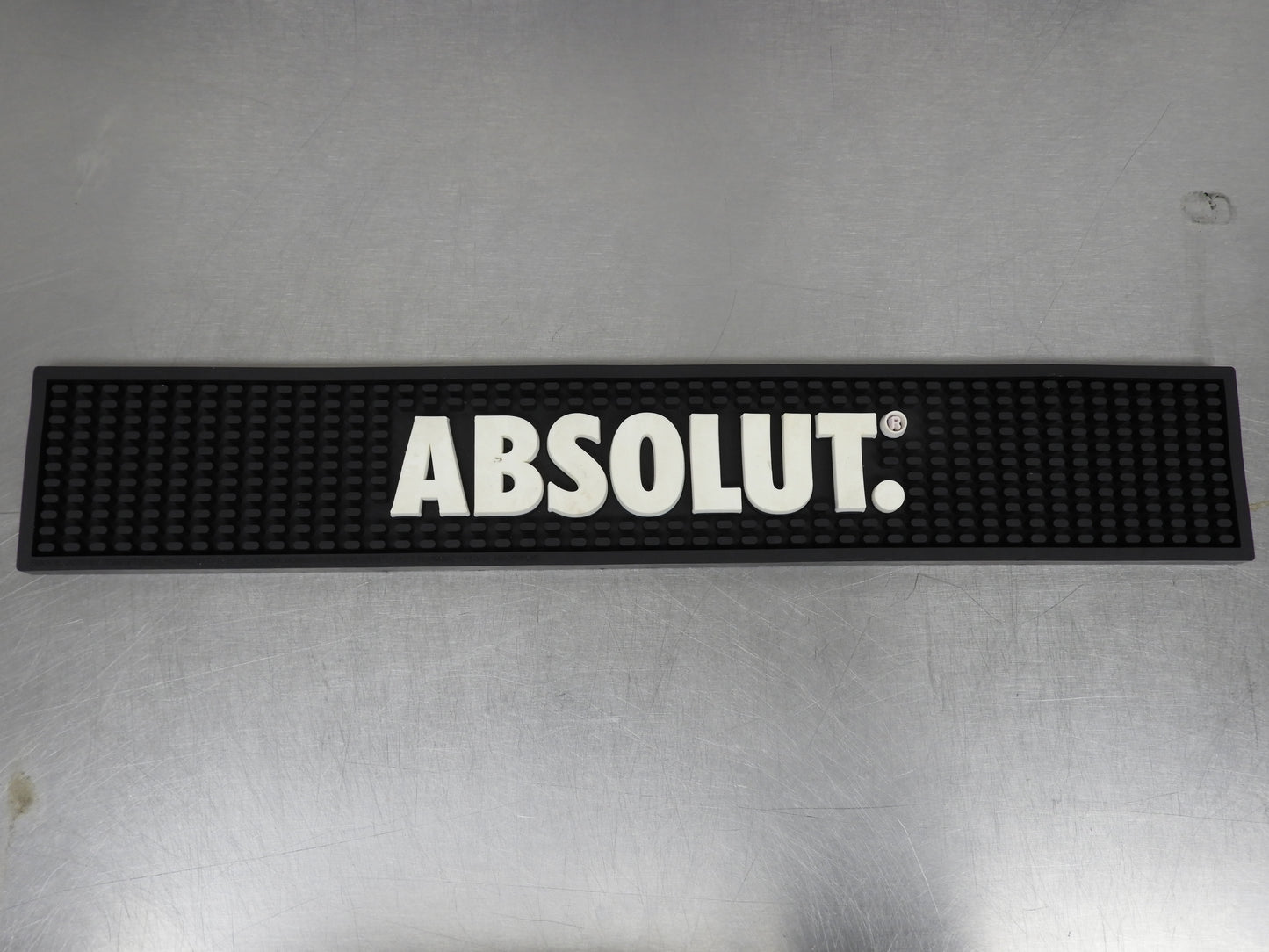 Used Absolut Vodka Beer Tap Bar Mat