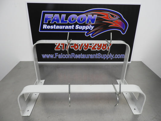 Used 24"x12"x12" Commercial Wall Mounted Pan Hanger with Four Hooks