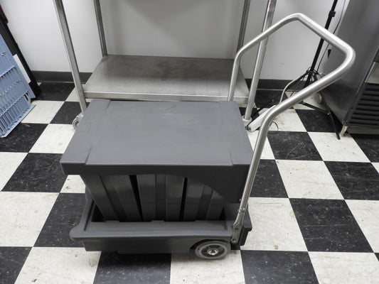 New Follett 00112771 Mobile 75lb Ice Caddy - Plastic, Gray