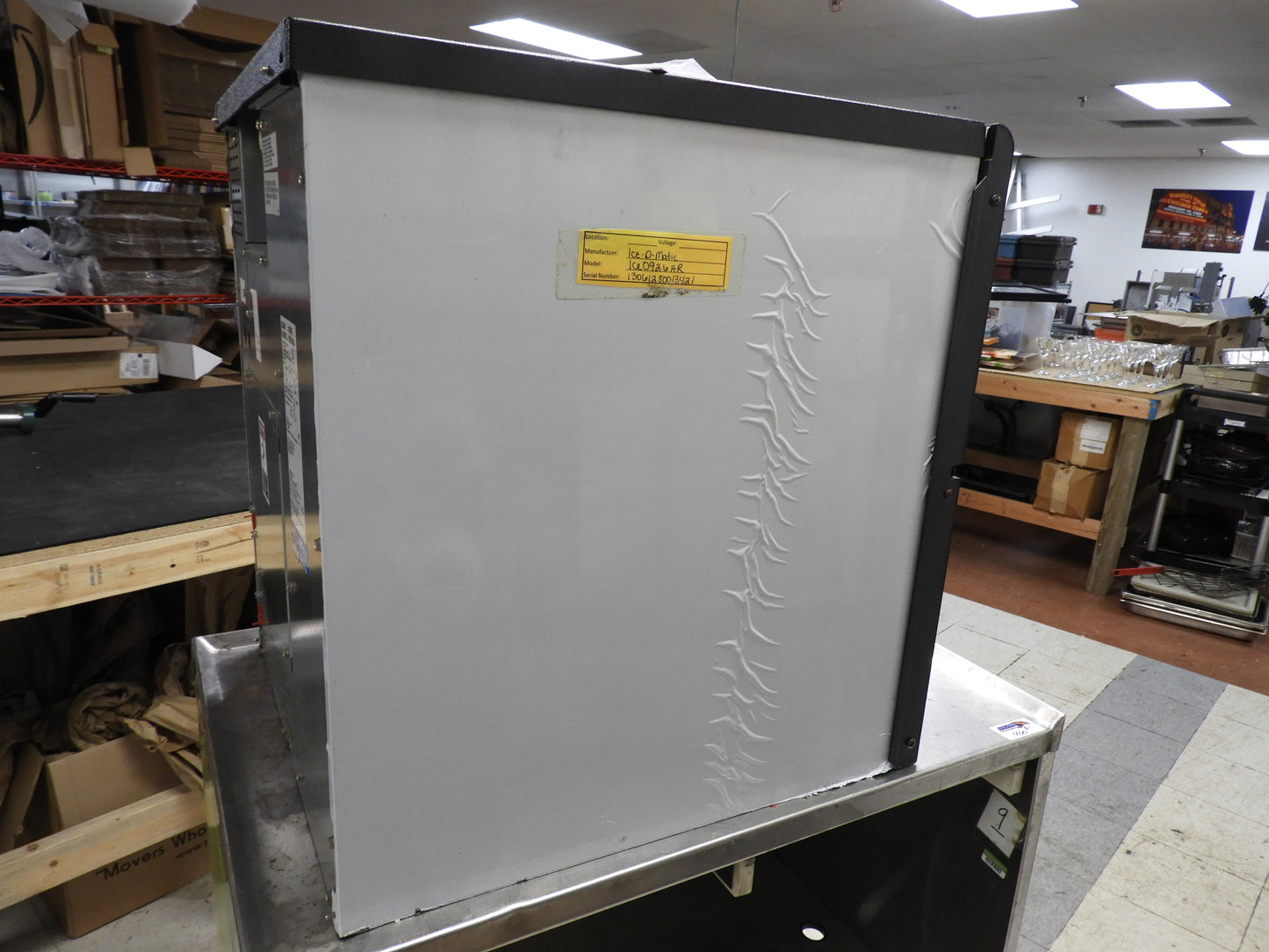 Used Ice-O-Matic ICE0926HR Ice Maker, Cube-Style without Storage Bin