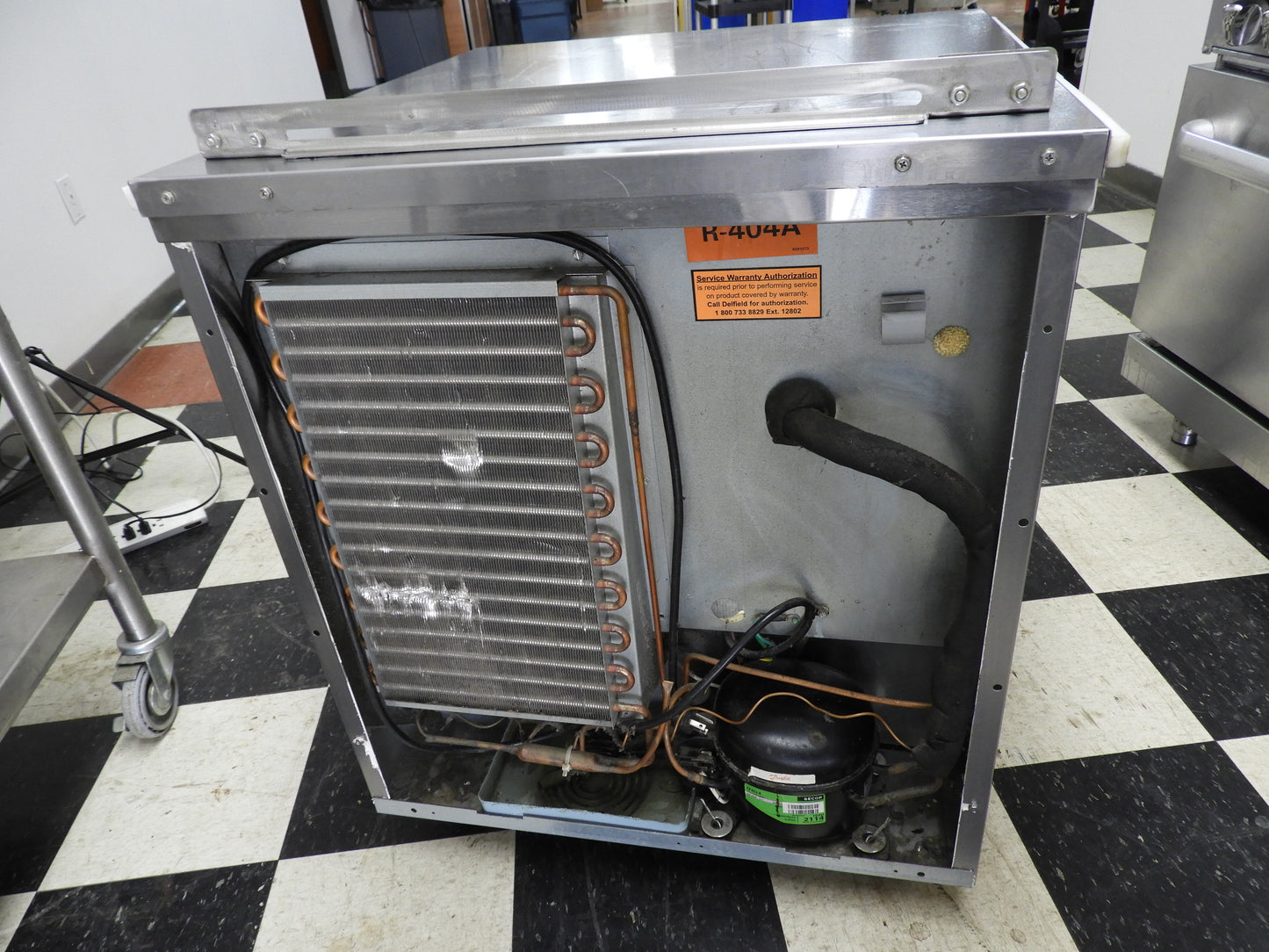 Used Delfield 406-star-cct 27" Single Section Under Counter Commercial Refrigerator 120V