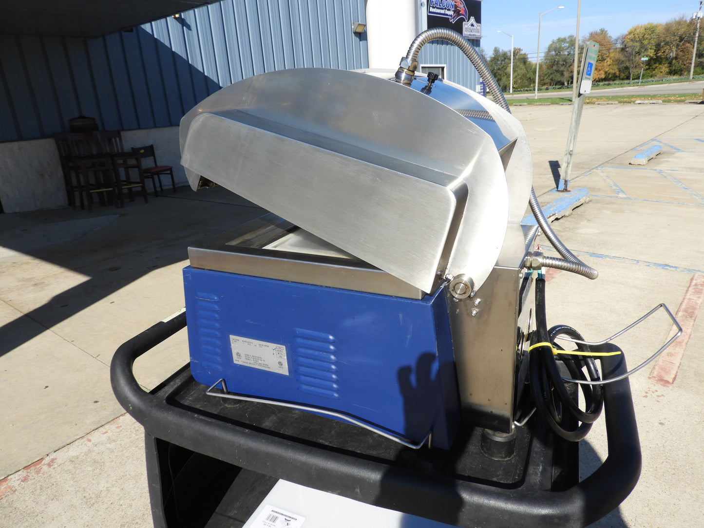 Used Electrolux HSG HSPPAN Commercial High Speed Panini Press 208V