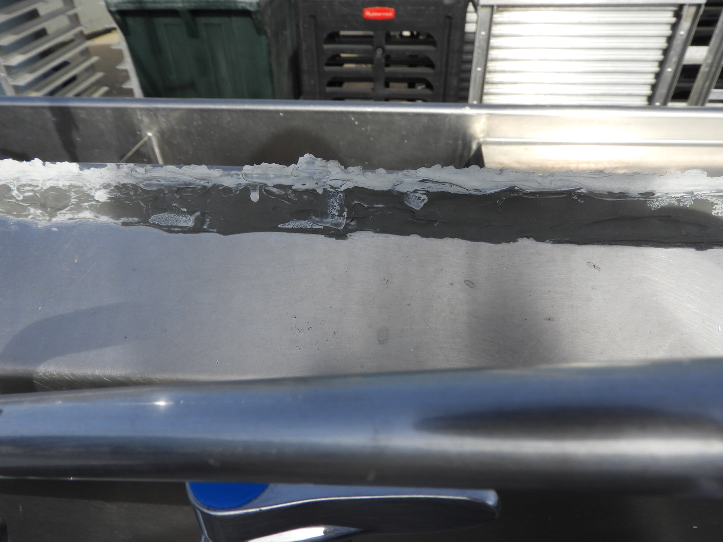 Used 2 Bay Stainless Steel Commercial Sink with Twist Drains - SS23