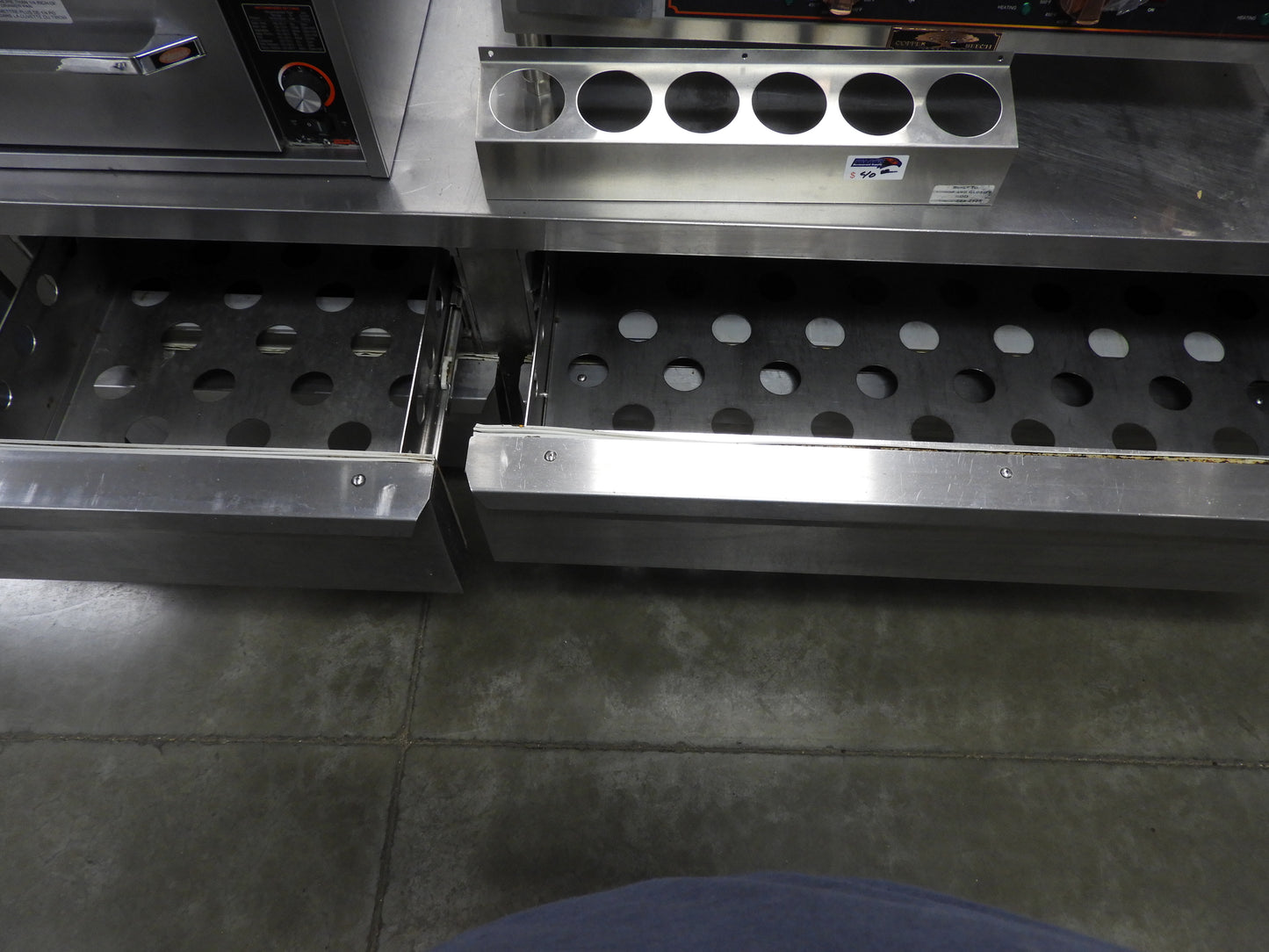 Used Continental D108GN 108"x35"x26" 6 Drawer Commercial Chef Base As Is