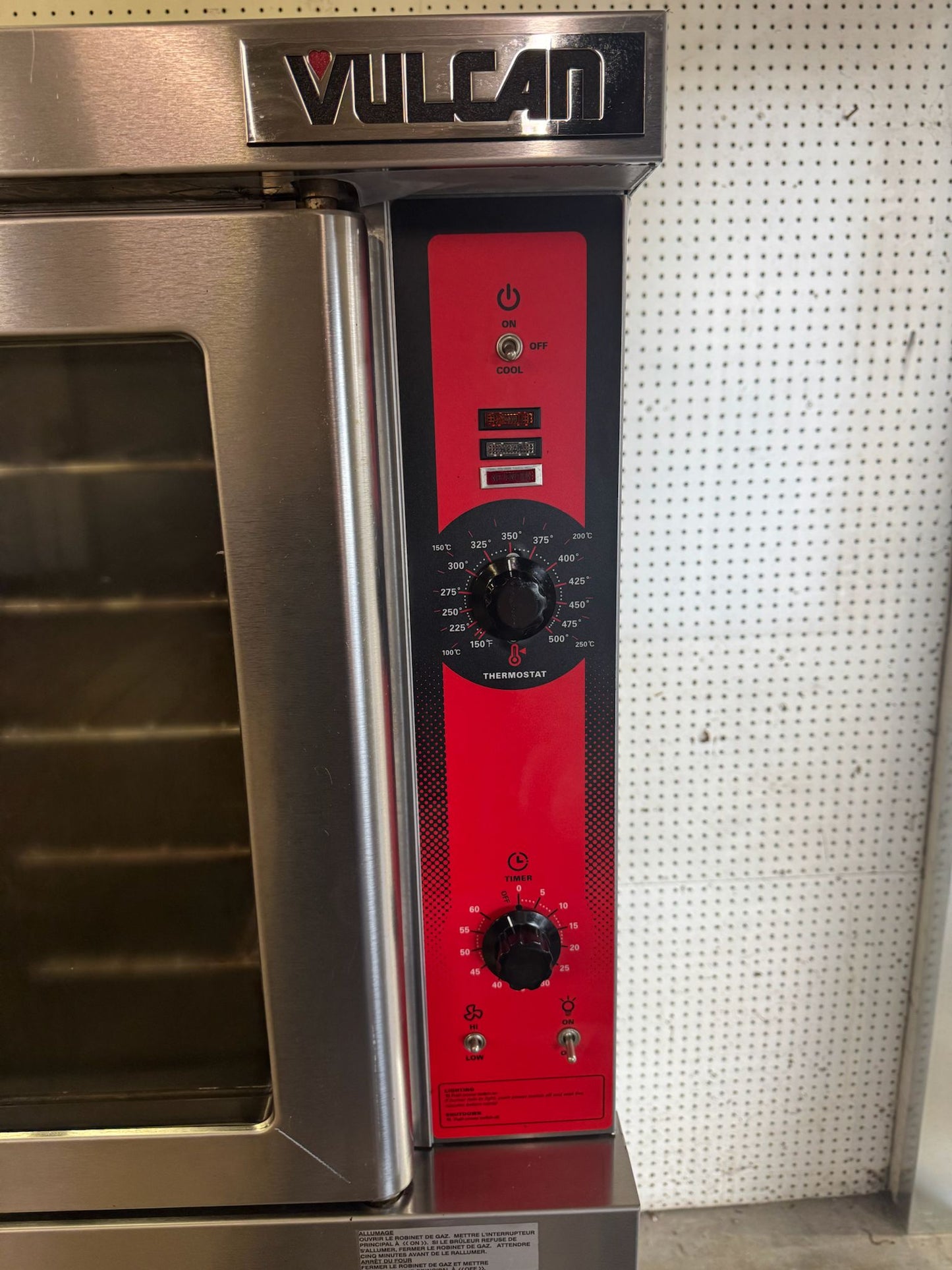 Used Vulcan VC4GD-11D150K Double Deck Natural Gas Convection Oven