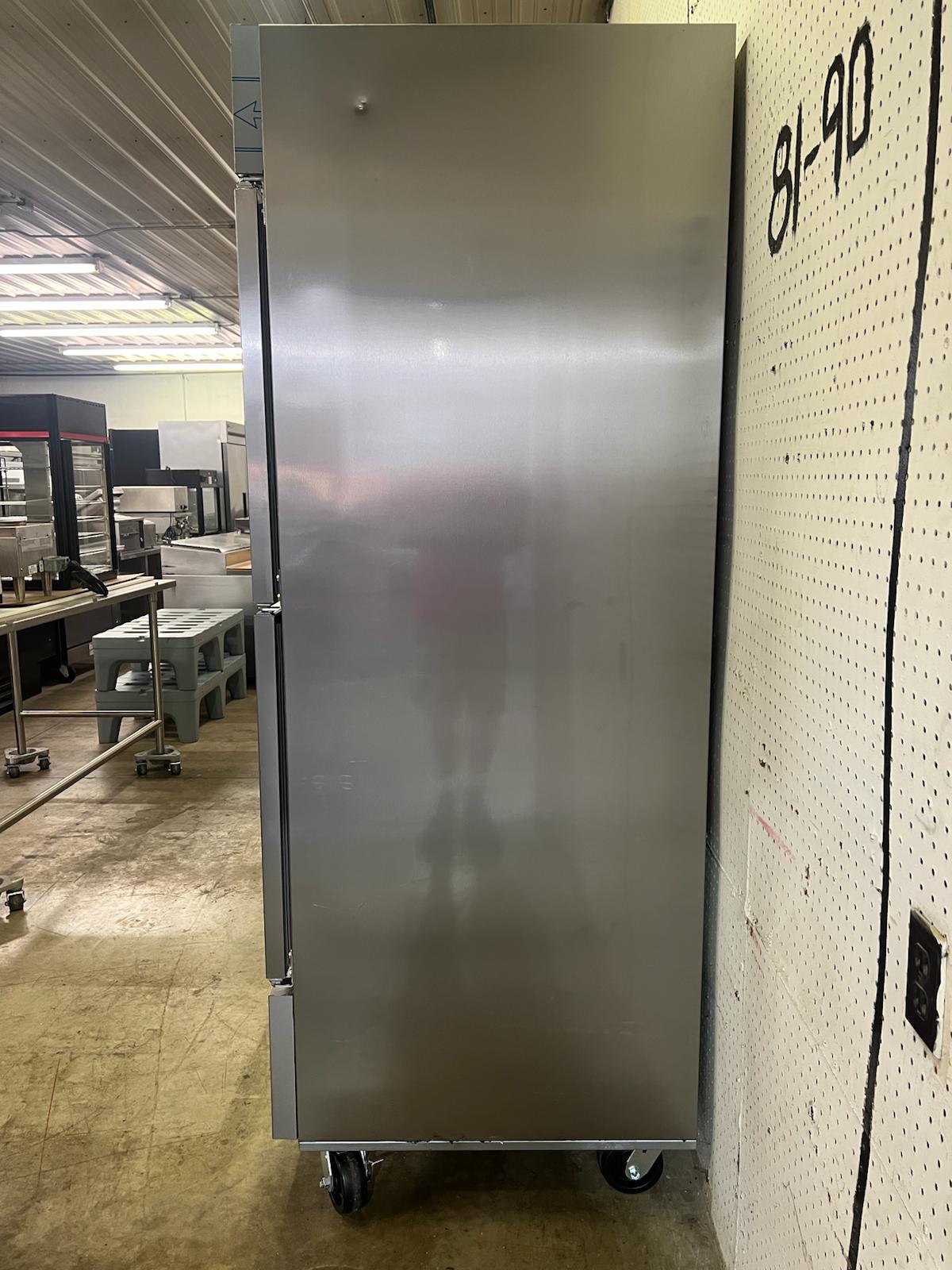 Used 27" Beverage-Air HBR23HC-1-HS Half Door Reach-In Refrigerator 115V - WO1