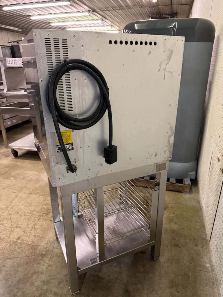 Used Vulcan ET4 Electric Convection Oven with Stand 240V 1PH