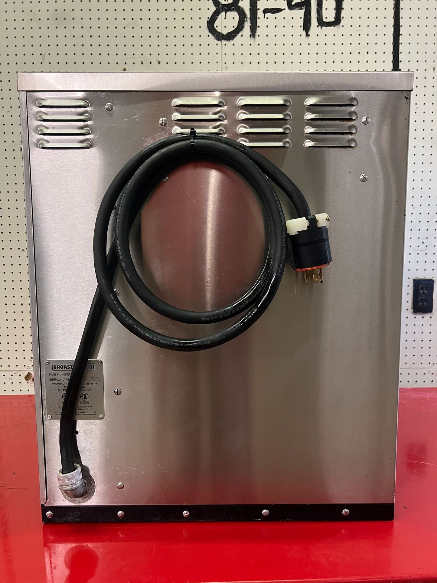 Used Broaster VF-3 Ventless Countertop Fryer with ANSUL System 120/208V 1PH