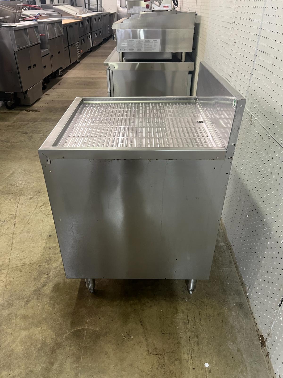 Used Perlick 24"X24" Stainless Underbar Glass Rack Drainboard