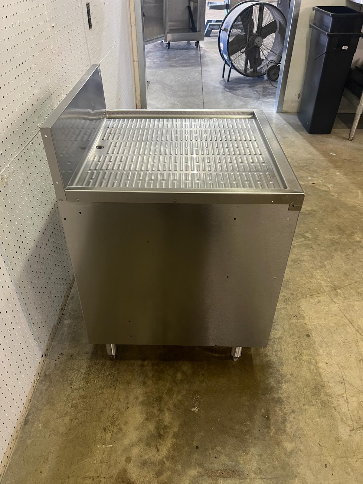 Used Perlick 24"X24" Stainless Underbar Glass Rack Drainboard