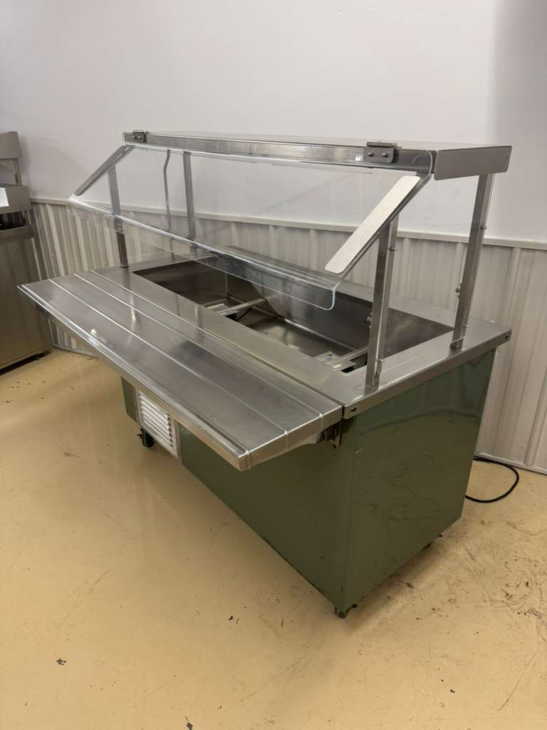 Used Colorpoint 60-CFMA Refrigerated Cold 4 Pan Serving Counter 120V
