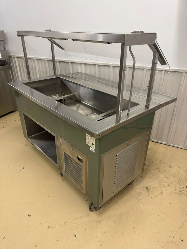 Used Colorpoint 60-CFMA Refrigerated Cold 4 Pan Serving Counter 120V