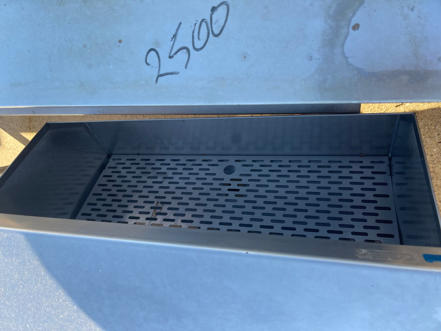 Used 85" Stainless Steel Drink Station with Ice Bin and Cup Dispensers - SS270