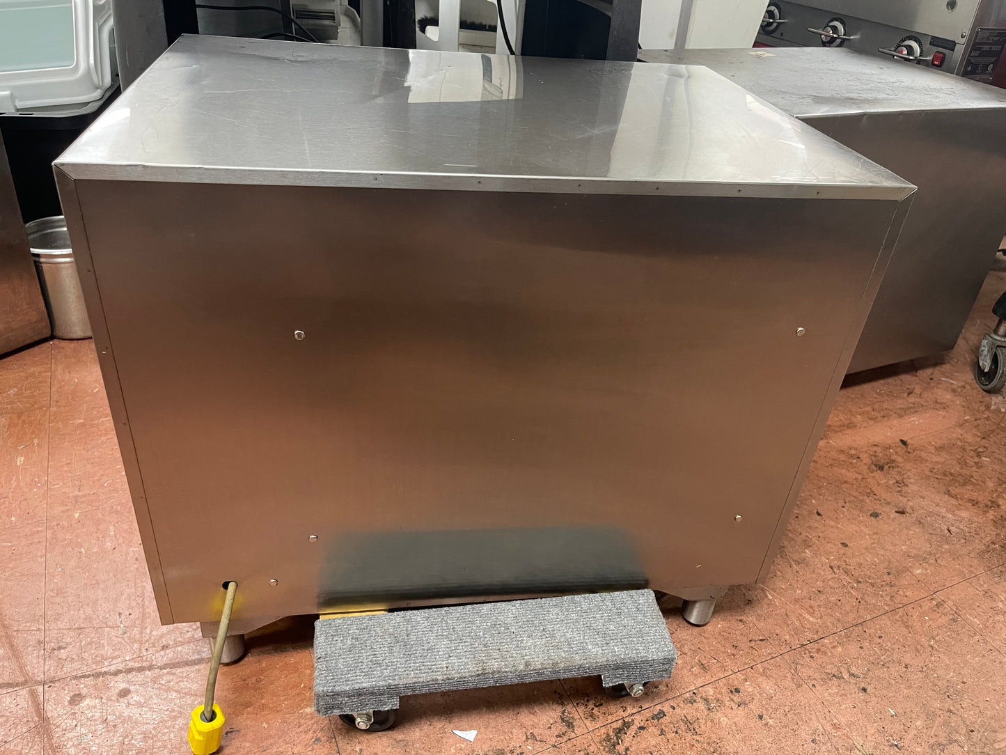 Used Wells Stainless Steel Freestanding 2 Drawer Food Chip Warmer 220V