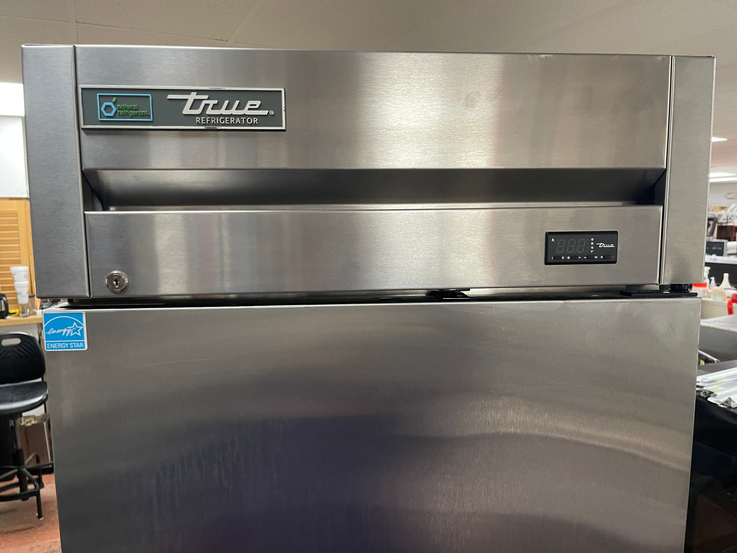 2019 True T-23-HC 27" Stainless Solid Single Door Reach-In Refrigerator 120V