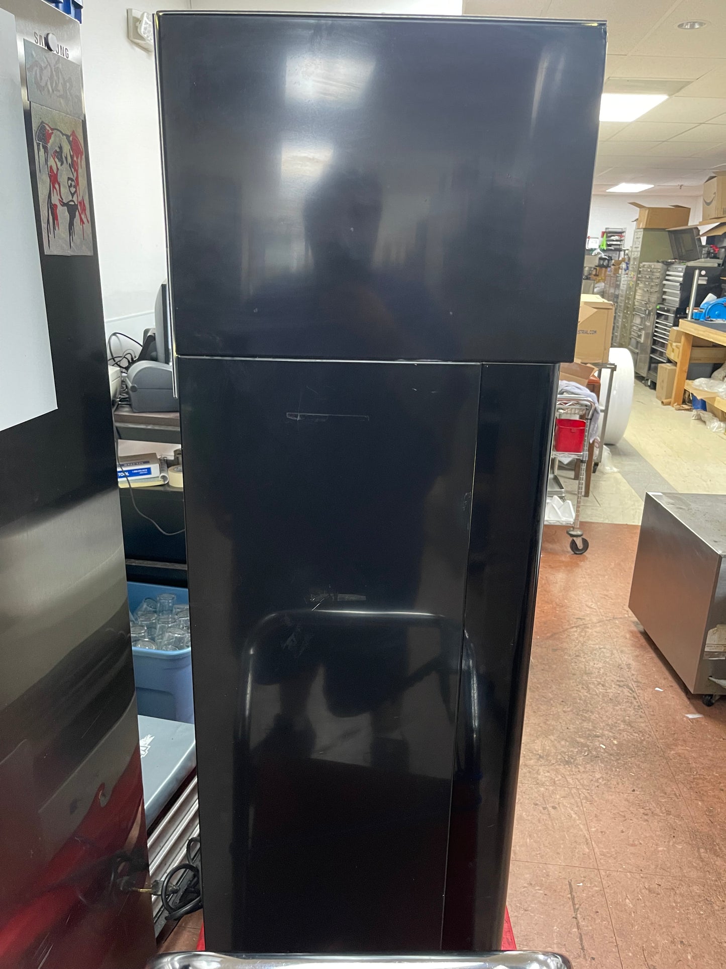 Used Star 25S Stainless Hotdog Roller Star Ambient Bun Box SS25-BB and Lighted Display 120V