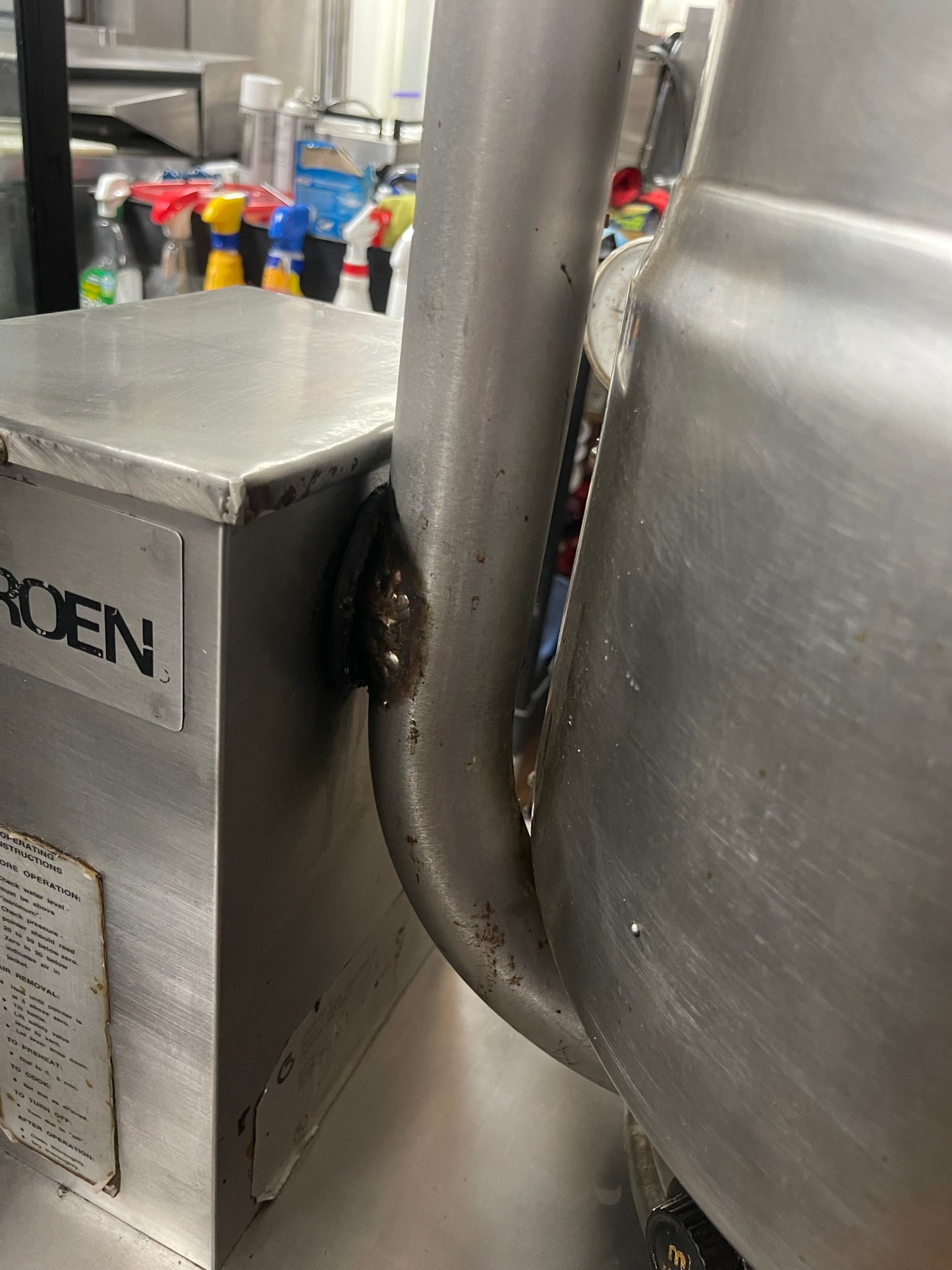 Used Groen TDB/7-40 Electric Tilting Stainless Steel Steam Kettle 40qt 208V 3Ph
