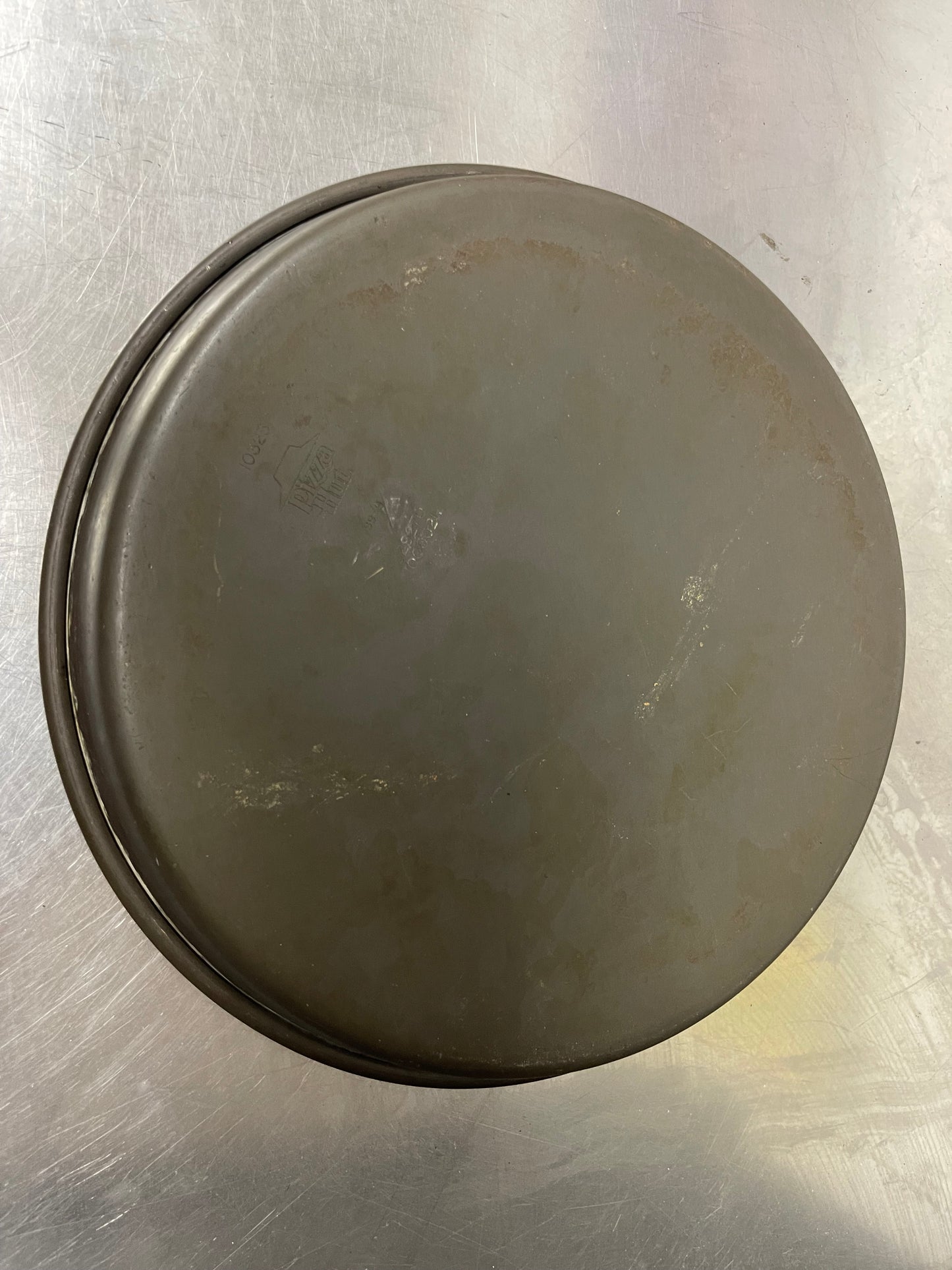 Used Original Pizza Hut 12” Deep Dish Thick Aluminum Medium Pizza Pan