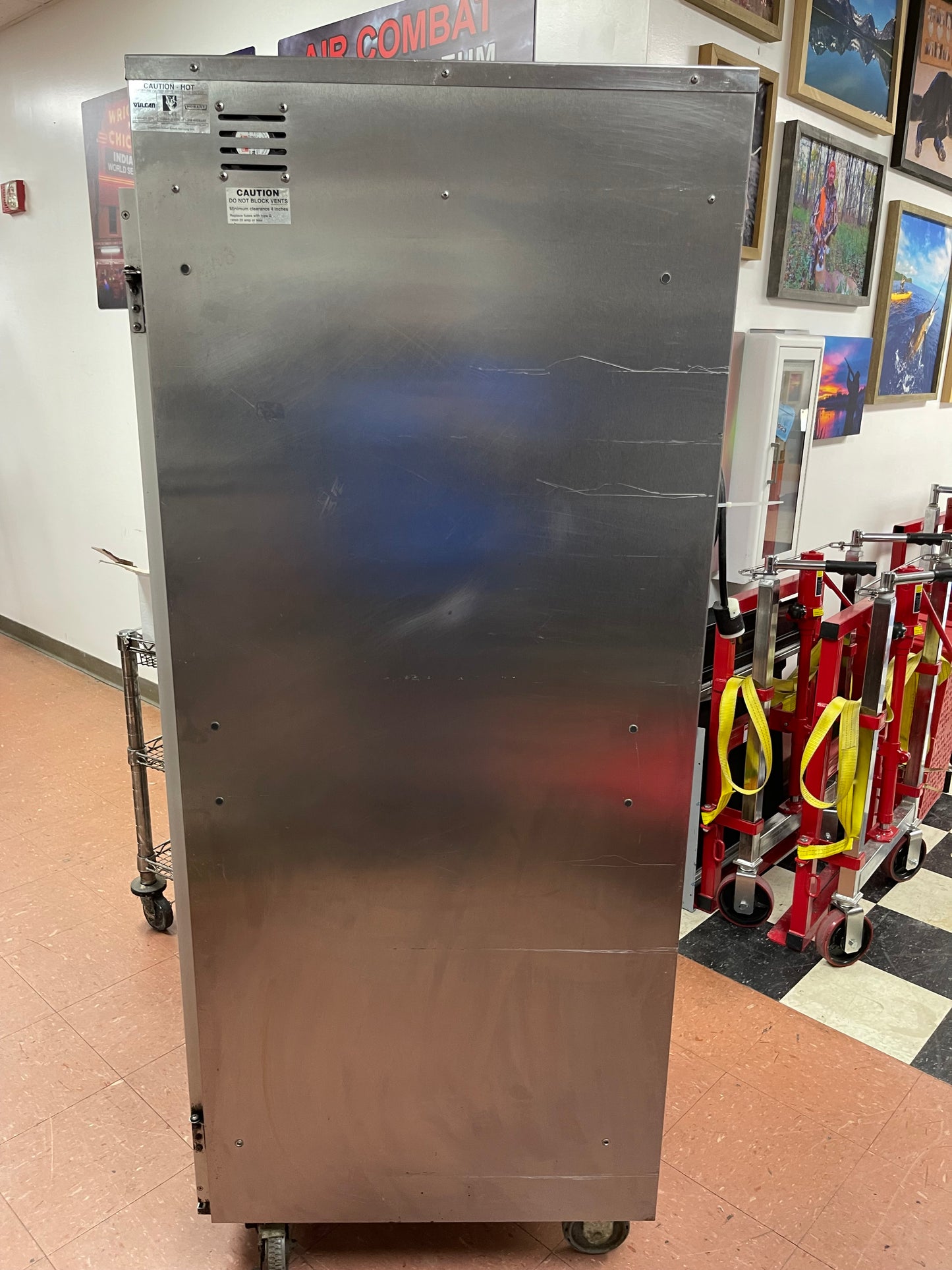 Used Vulcan VP18 Full Size Non-Insulated Humidified Warming Heated 36 Pan Holding / Proofing Cabinet - 120V