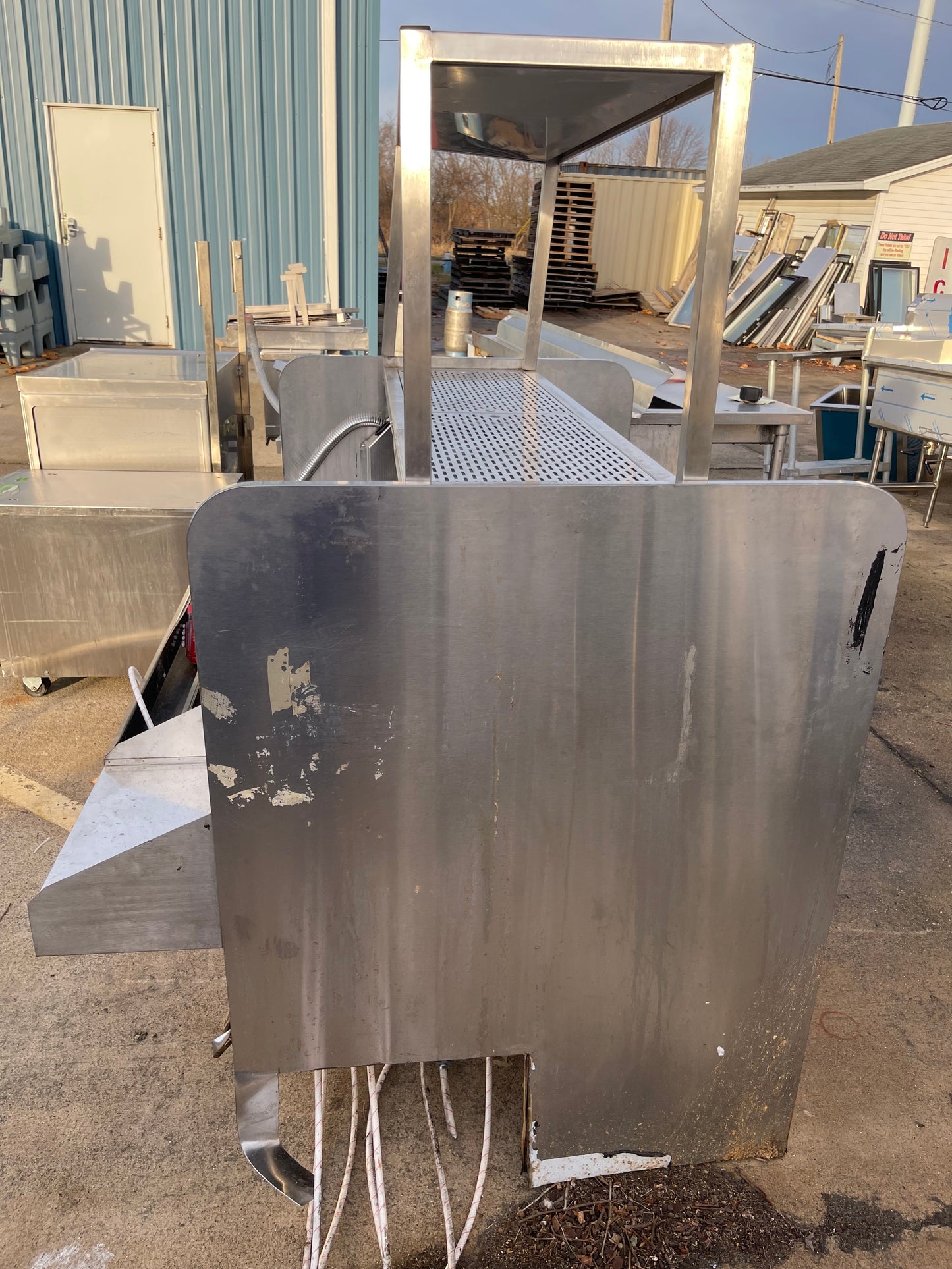 Used Krowne Custom Stainless Cocktail/Drink Station with Sink, Ice Bin and 2 Soda Guns - SS279