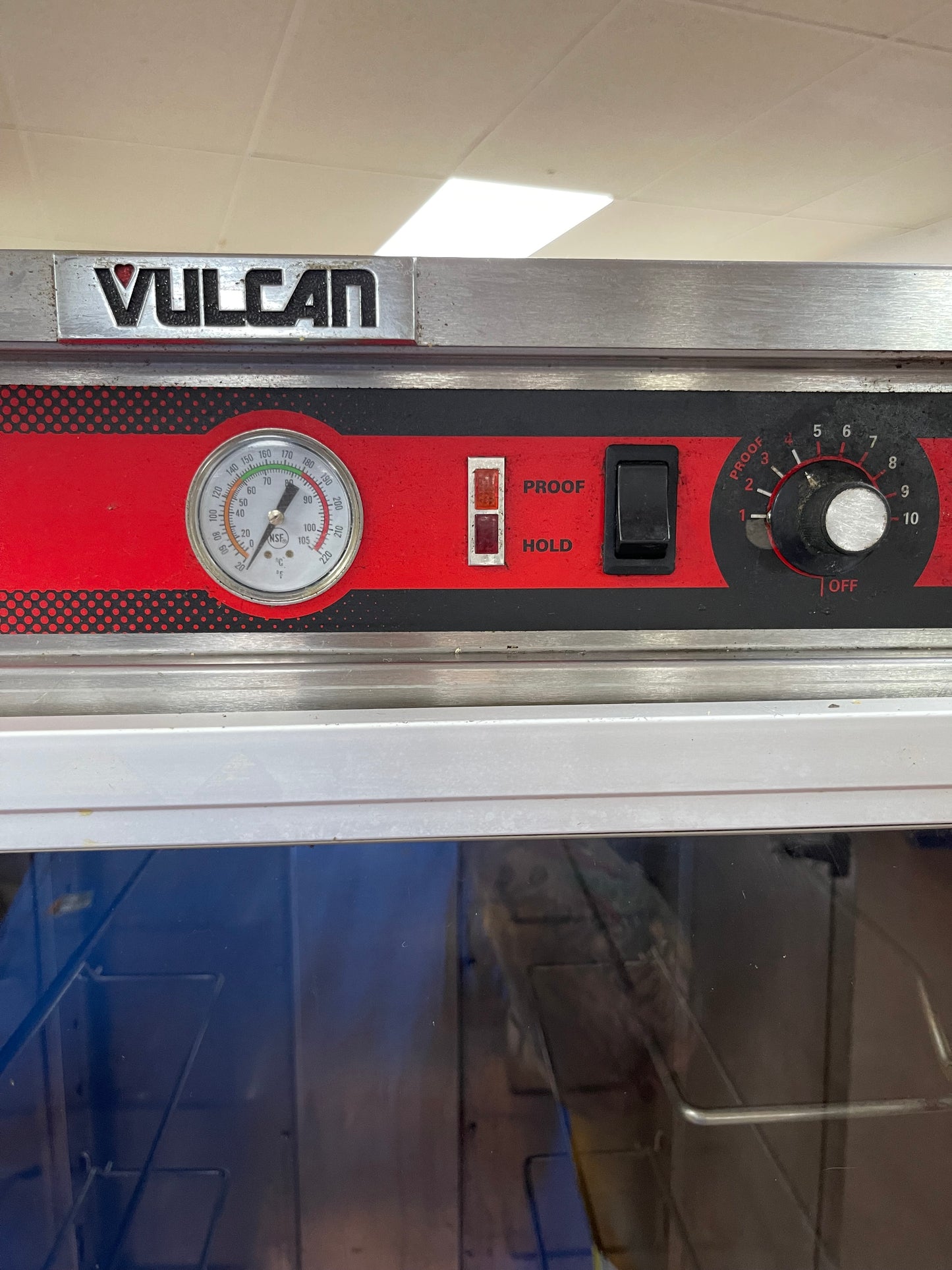 Used Vulcan VP18 Full Size Non-Insulated Humidified Warming Heated 36 Pan Holding / Proofing Cabinet - 120V