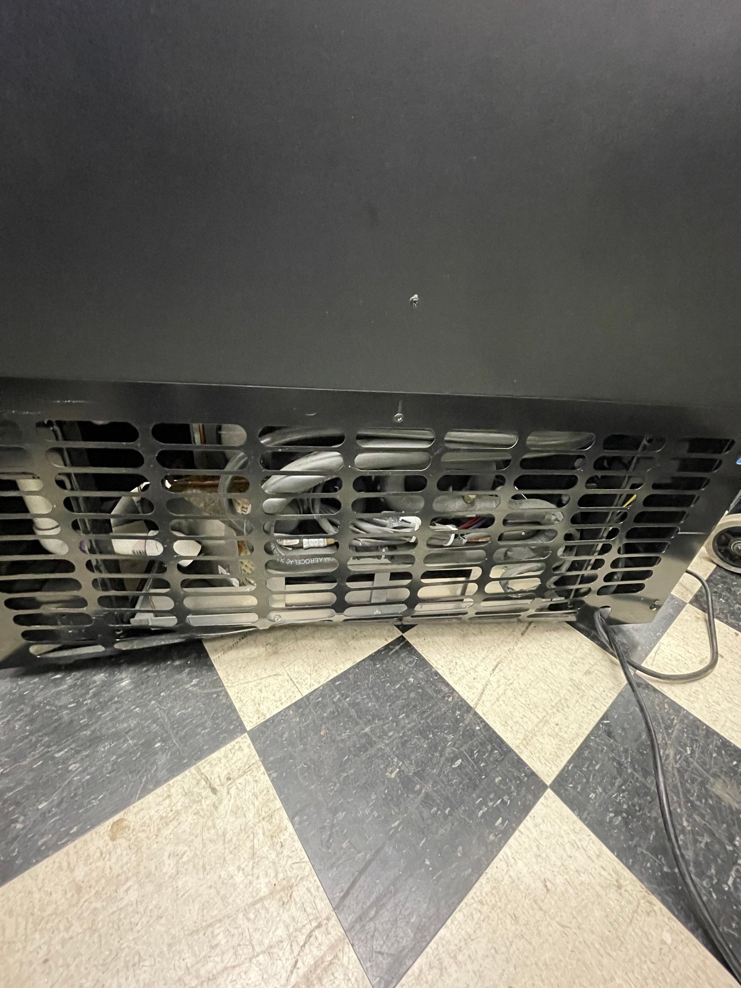 Used Oasis Refrigerated Self-Service Commercial Air Curtain Display Case with Door 120V