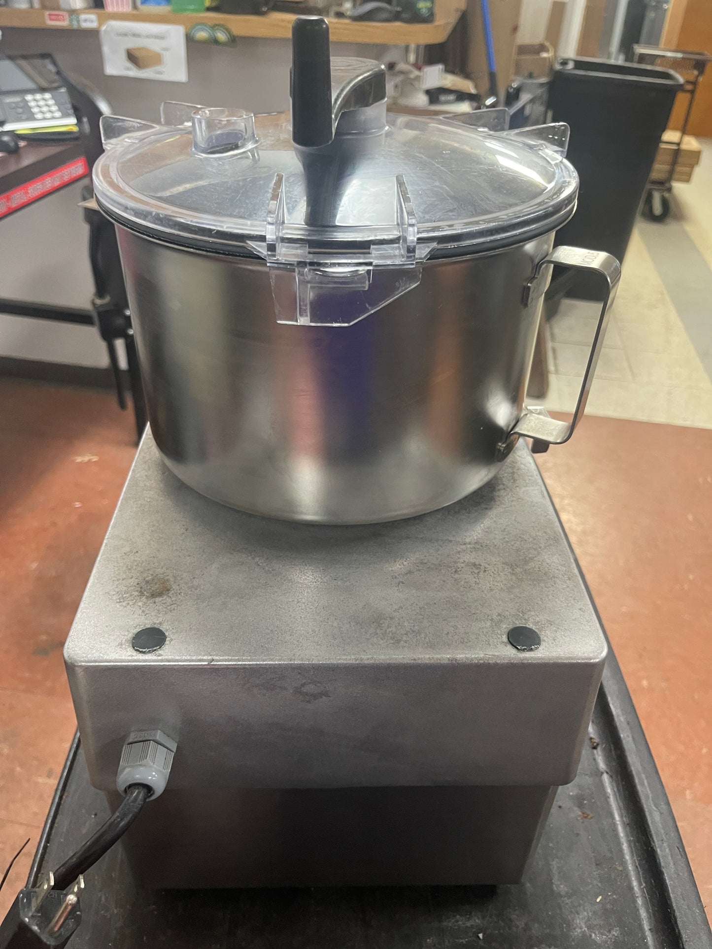 Used 5.8qt Sammic CK-301 Food Processor/Emulsifier w/ 9-1/2" Diameter Bowl 2HP 120V