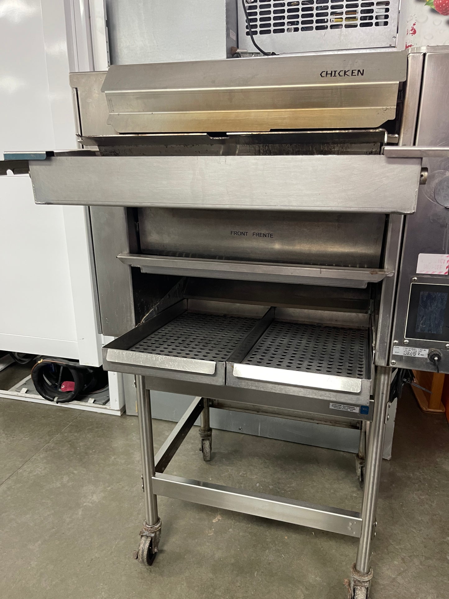 Used Marshall FR1212BG Natural Gas Conveyor Auto Broiler 140.000BTU