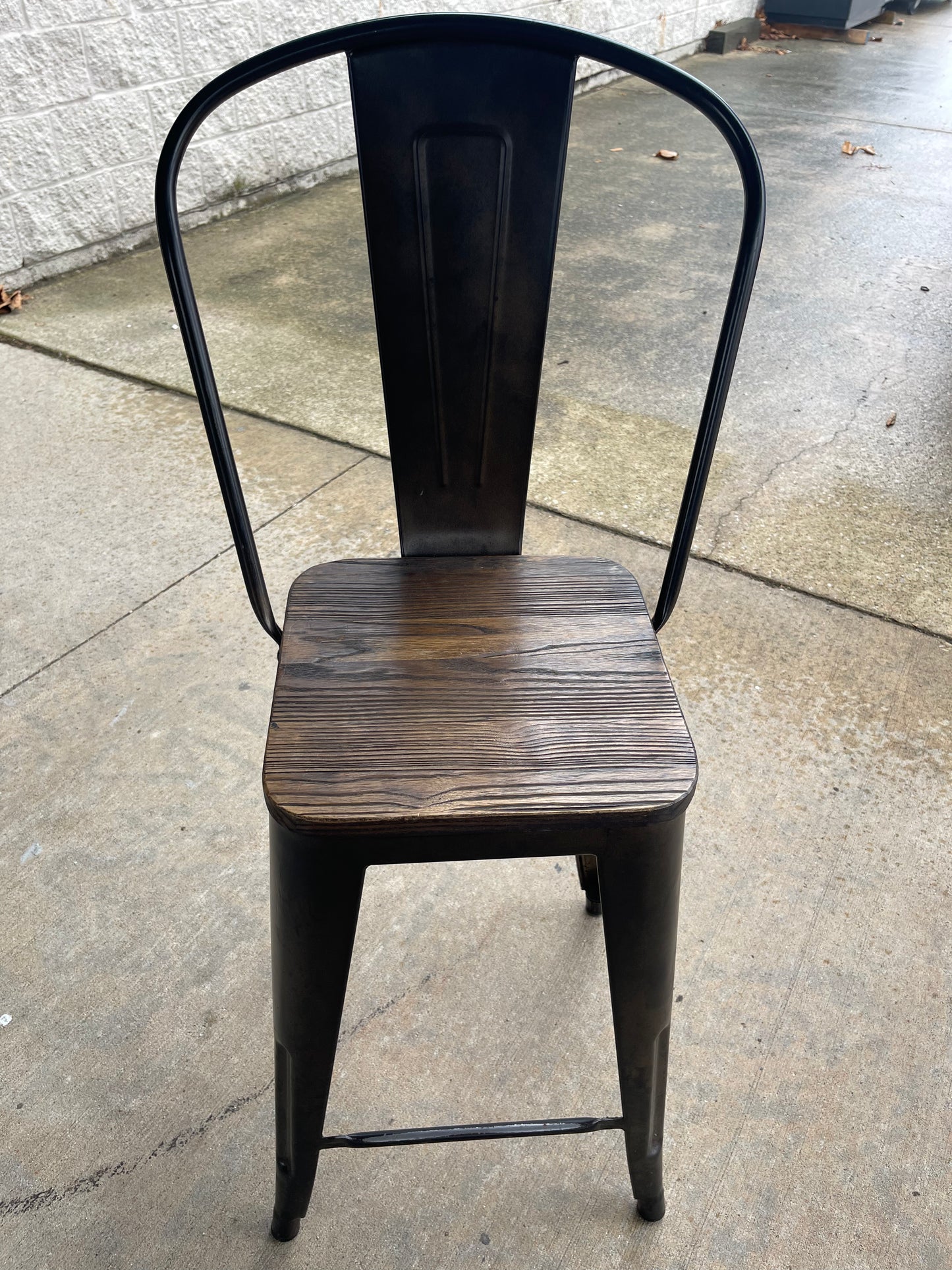 Used Dorel S004107 Counter Height Metal Stool Chair - SS291