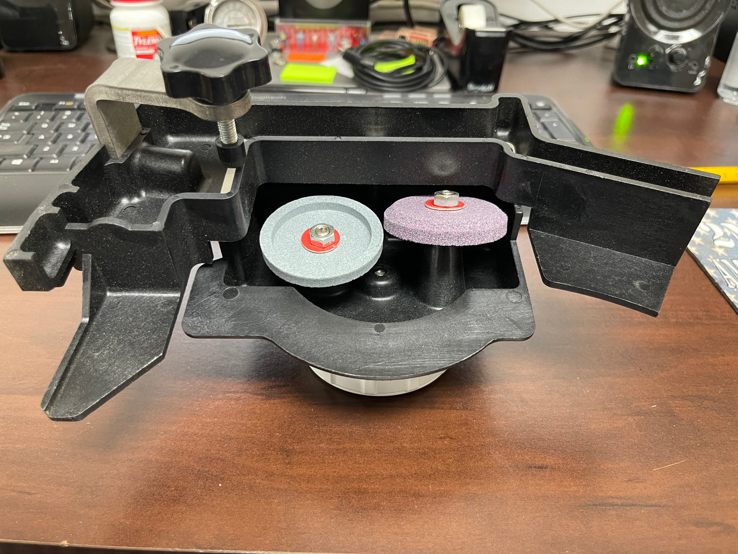 New Deli Slicer sharpener assembly compatible with Bizerba