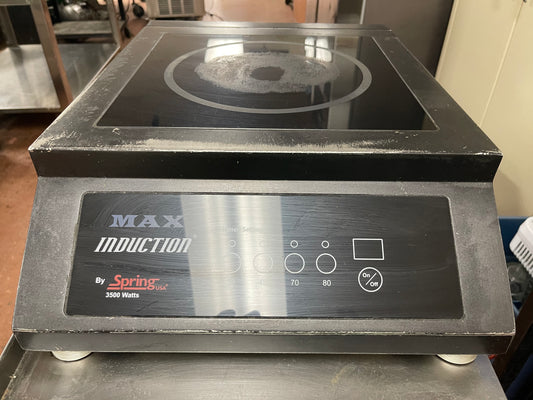 Used Spring USA MAX Induction Cook and Hold Titanium Induction Range 240V 3500W