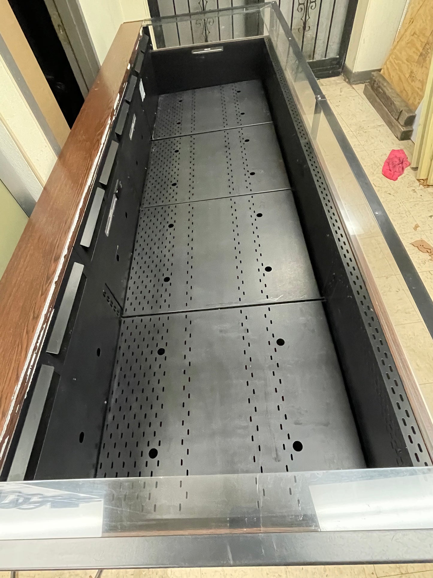 Used 2021 MTL COOL 95" Open Air Refrigerated Produce Merchandiser Self Serve 220V