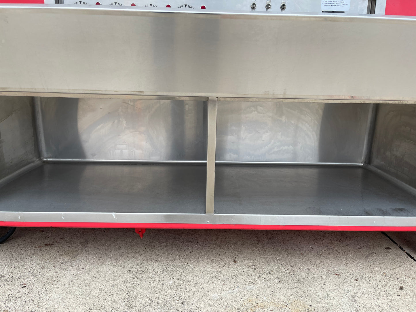 Used ColorPoint 74" Commercial Buffet 4 Open Well Steam Table Heated 220V